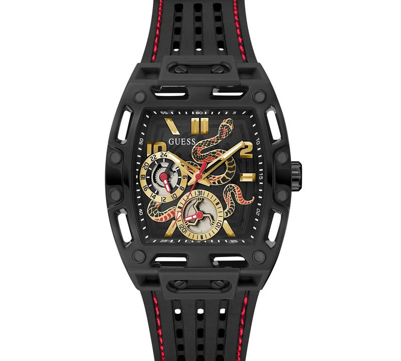 Guess Limited Edition Lunar New Year Black Multi-Function Watch