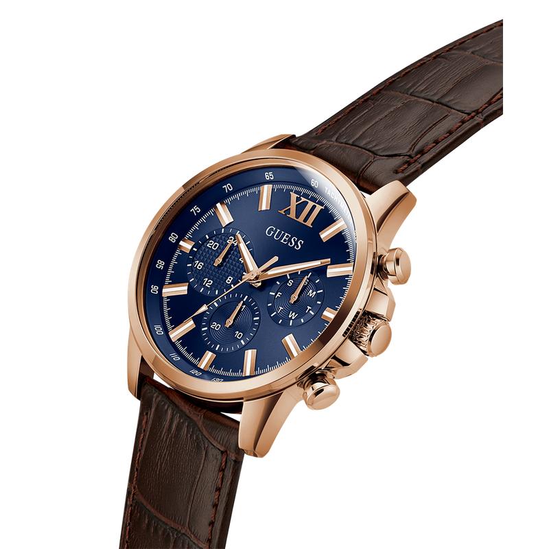 Guess Mens Brown Multi-Function Watch