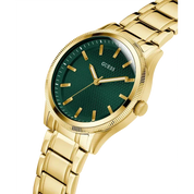 Guess Mens Gold Tone Analog Watch GW0626G2