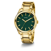 Guess Mens Gold Tone Analog Watch GW0626G2