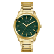 Guess Mens Gold Tone Analog Watch GW0626G2