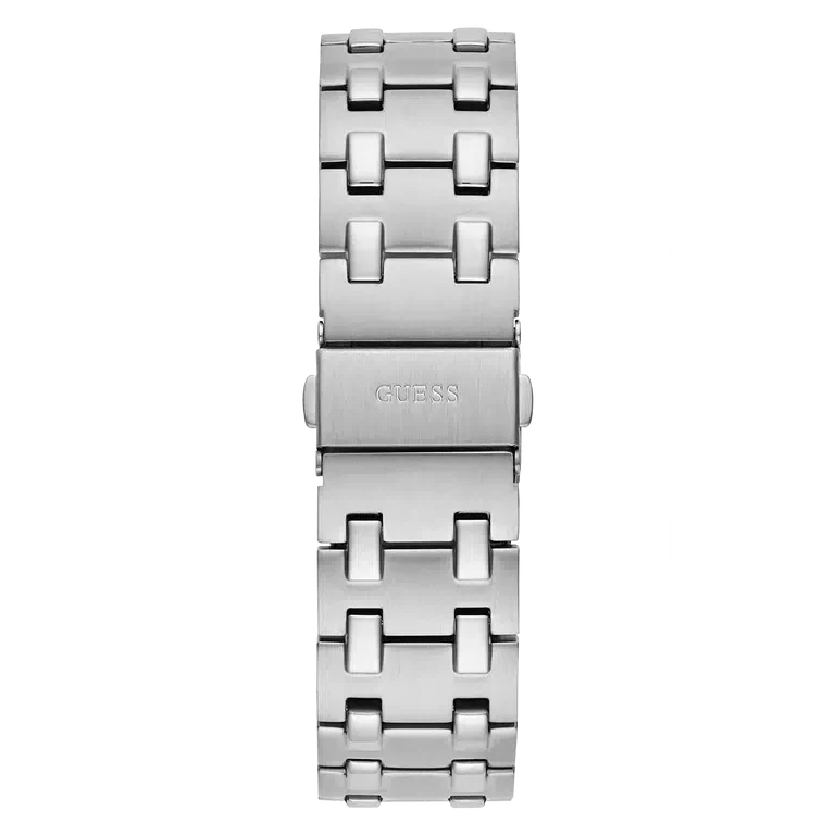 Guess Mens Silver Tone Analog Watch GW0575G4