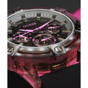 Guess Men's Sporting Pink Limited Edition Watch