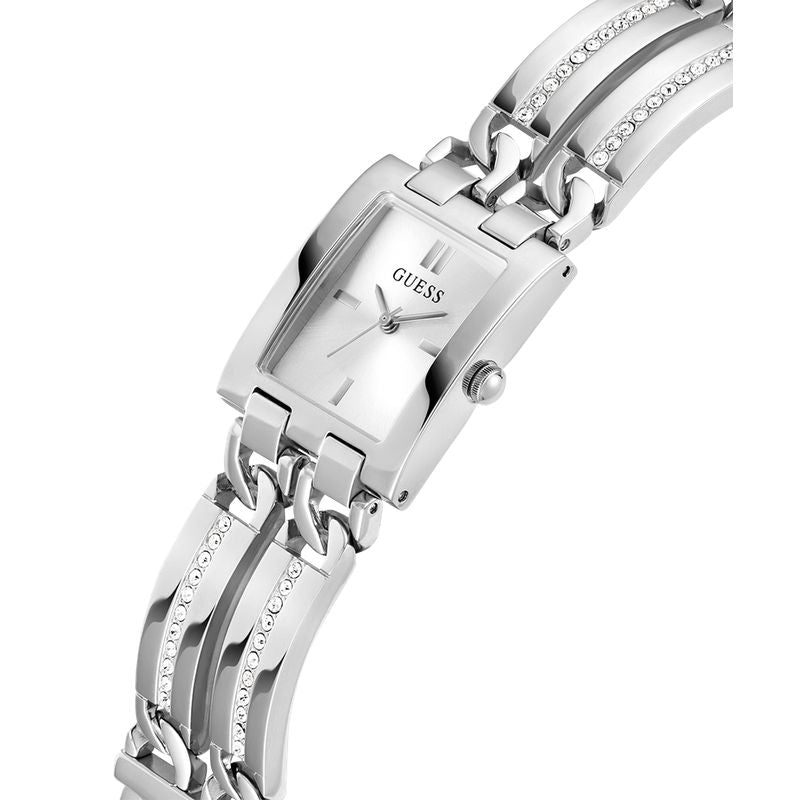 Guess Mod Id Silver Dial Analog Watch