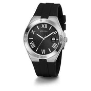 Guess Perspective Silver Tone Analog Gents Watch GW0388G1