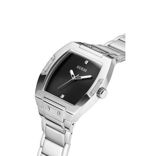 Guess Phoenix Silver Tone Analog Gents Watch GW0387G1