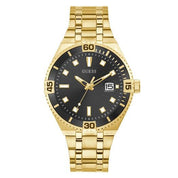 Guess Premier Gold Tone Date Gents Watch GW0330G2