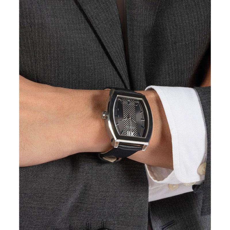 Guess Punctual Black Dial Analog Watch