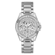 Guess Queen Silver Tone Analog Ladies Watch GW0464L1