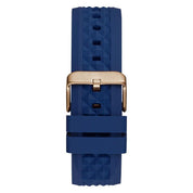Guess Resistance Blue Dial Multifunction Watch