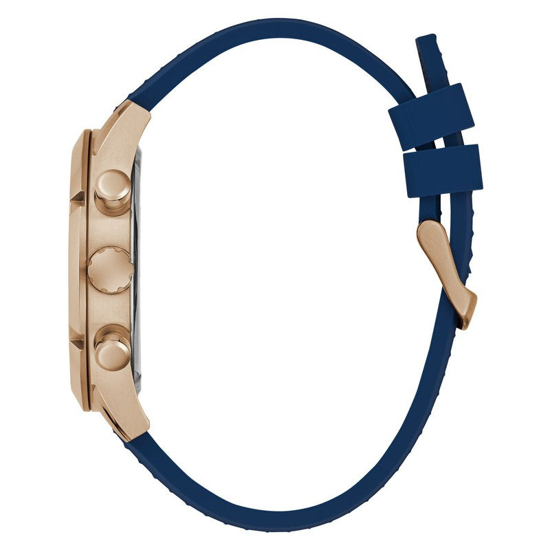 Guess Resistance Blue Dial Multifunction Watch