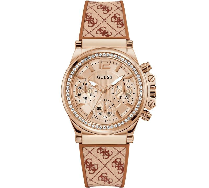 Guess Rose Gold Quartz Women Watch