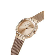 Guess Tapestry Rose Gold Tone Analog Ladies Watch GW0354L3