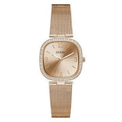 Guess Tapestry Rose Gold Tone Analog Ladies Watch GW0354L3