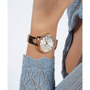 Guess Three Of Hearts White Dial Analog Watch