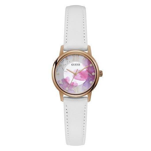 Guess Water Color Rose Gold Tone Analog Ladies Watch GW0241L1