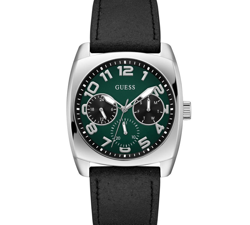 Guess Xander Green Dial Multifunction Watch