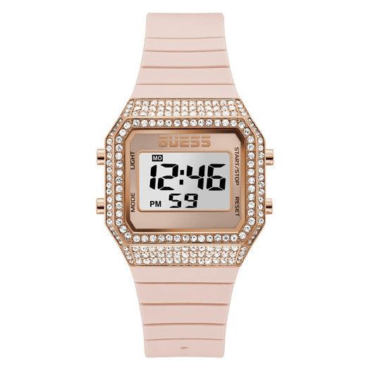 Guess Zoom Rose Gold Tone Multi-Function Ladies Watch GW0430L3