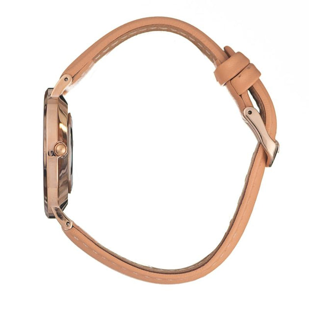 Hallmark Gents Diamond Collection Black Leather Strap main image 1