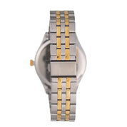 Hallmark Gents Two Tone White Dial Watch