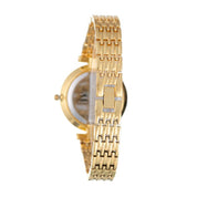 Hallmark Ladies Gold Bracelet Blue Dial Watch