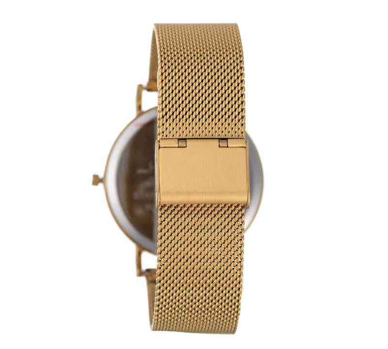 Hallmark Ladies Gold Mesh Bracelet Watch