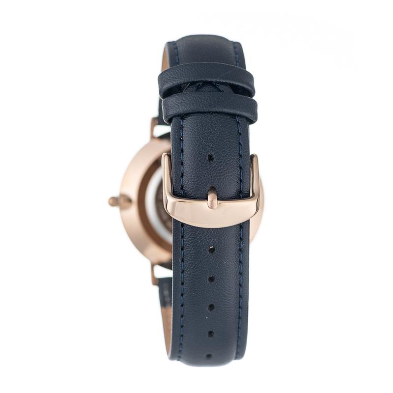 Hallmark Ladies Navy Leather Strap