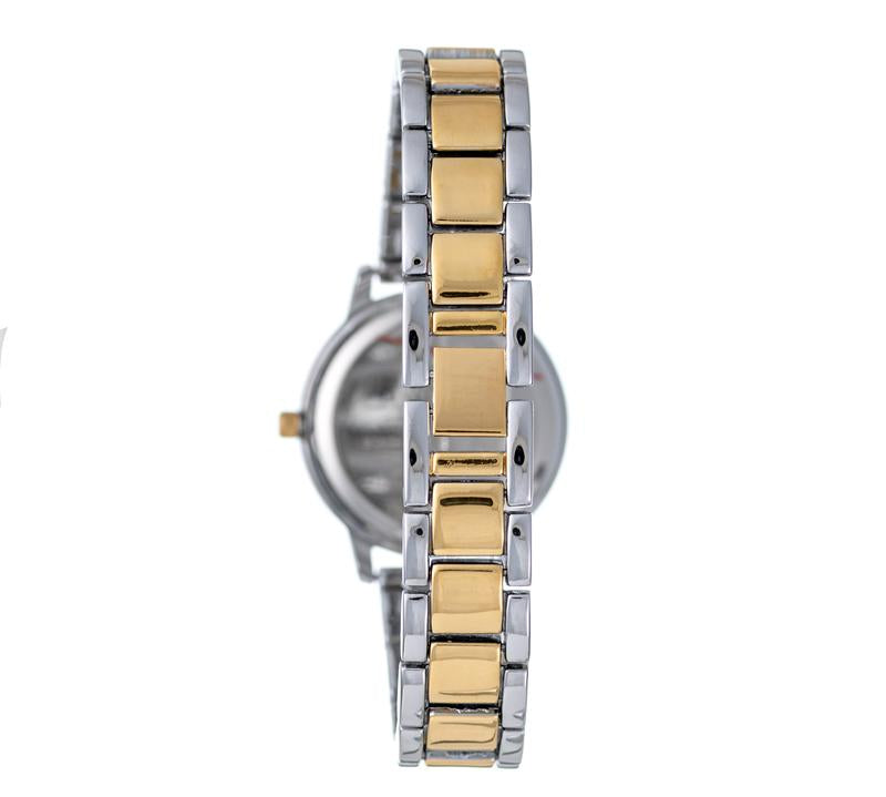 Hallmark Ladies Two-Tone White Dial Watch