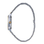 Hallmark Ladies Two-Tone White Dial Watch