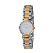 Hallmark Ladies Two-Tone White Dial Watch