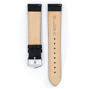 Hirsch BOSTON Calf Watch Strap in BLACK