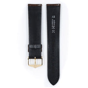 Hirsch CAMELGRAIN Calf Watch Strap in DARK BROWN