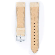 Hirsch DUKE Calf Watch Strap in BEIGE