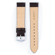 Hirsch TORONTO Calf Watch Strap in BROWN