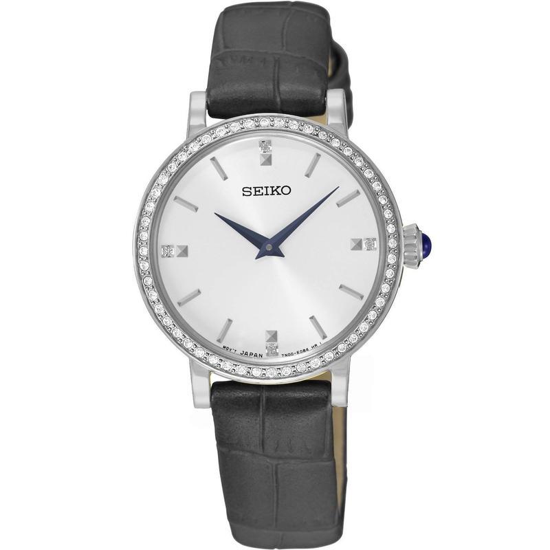 Ladies Seiko Leather