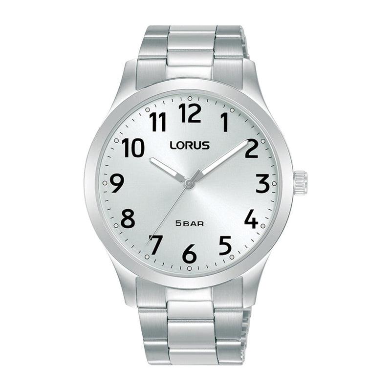 Lorus Gents White 3 Hands Watch