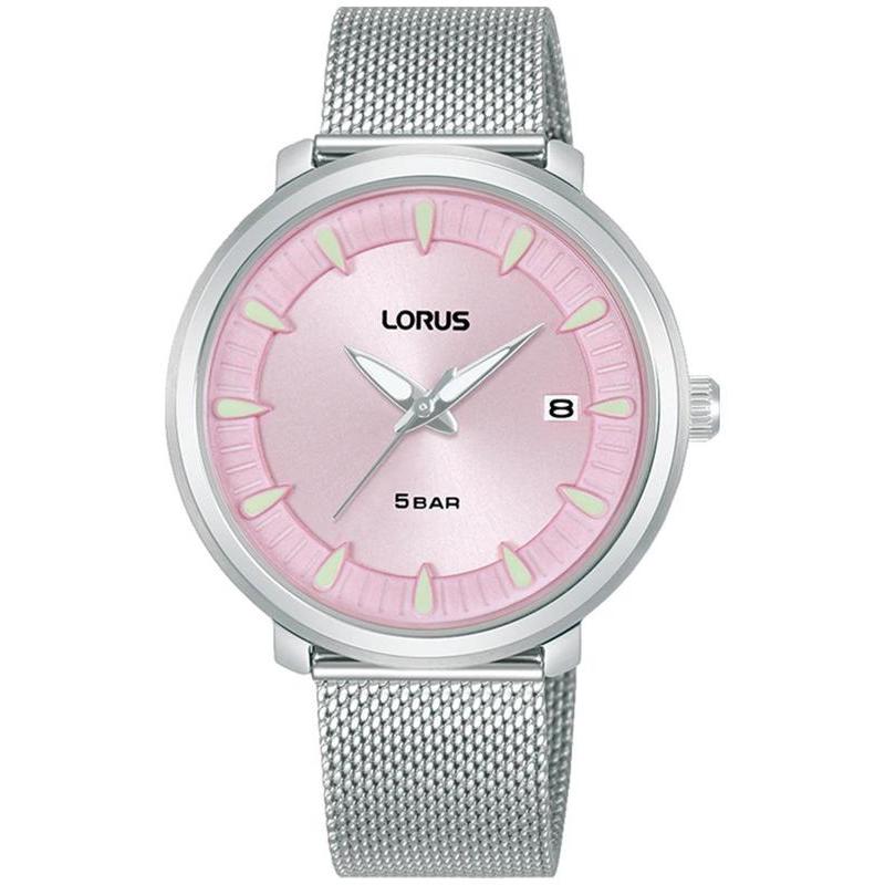 Lorus Ladies Analog Pink Dial Watch