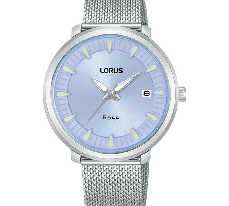 Lorus Ladies Analog Purple Dial Watch
