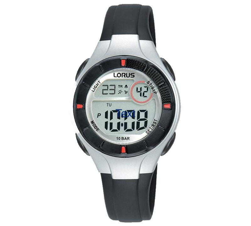 Lorus Ladies Black Digits Digital Watch