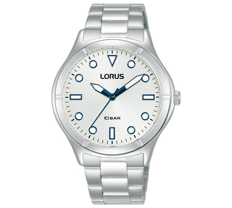 Lorus Ladies White 3 Hands Watch