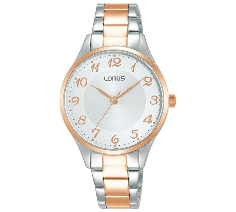 Lorus Ladies White 3 Hands Watch