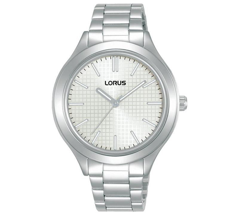 Lorus Ladies White 3 Hands Watch