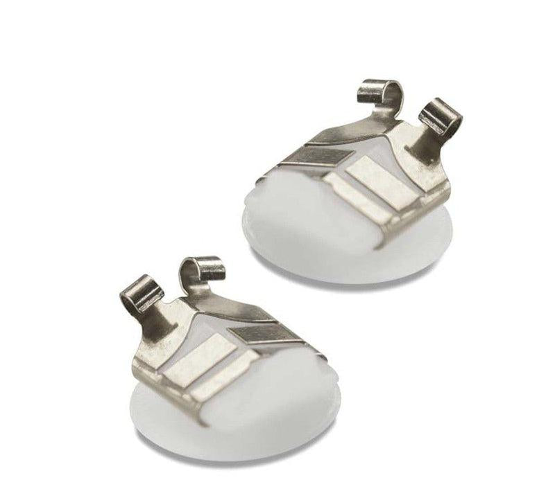 Lox Silver Tone Earring Backs Butterflies (2 pr)