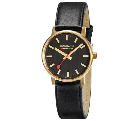 Mondaine Golden Evo2 Classic Analogue Watch