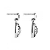 Najo Founder 15Mm Pattern Disc Stud Earrings