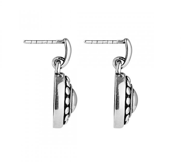 Najo Founder 15Mm Pattern Disc Stud Earrings