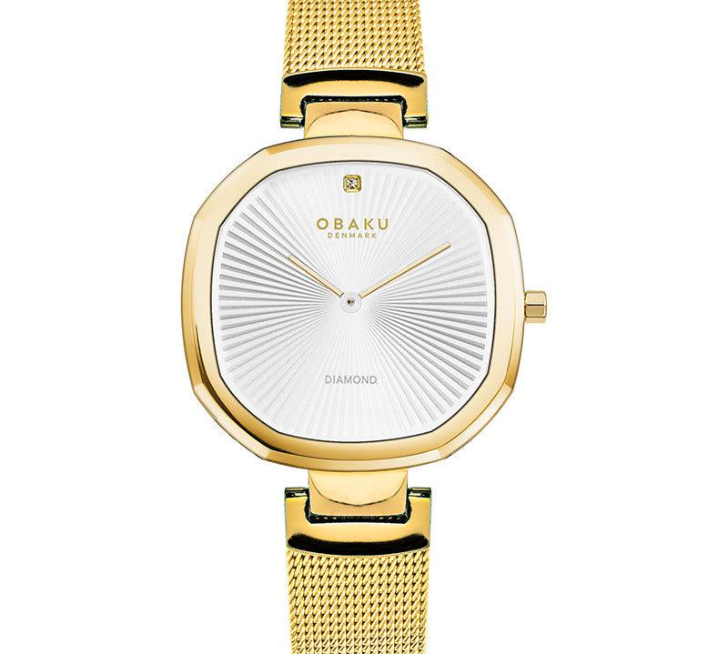 Obaku Brilliant Gold 32mm Watch - V277LXGIMG