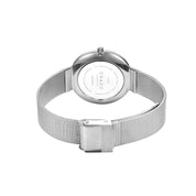 Obaku Folder Steel White 32mm Watch - V252LXCIMC