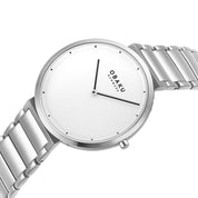 Obaku Klip Brace White 39mm Watch - V258GXCISC