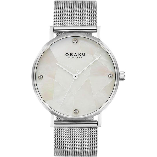 Obaku-Mosaik-Steel-White-37mm-